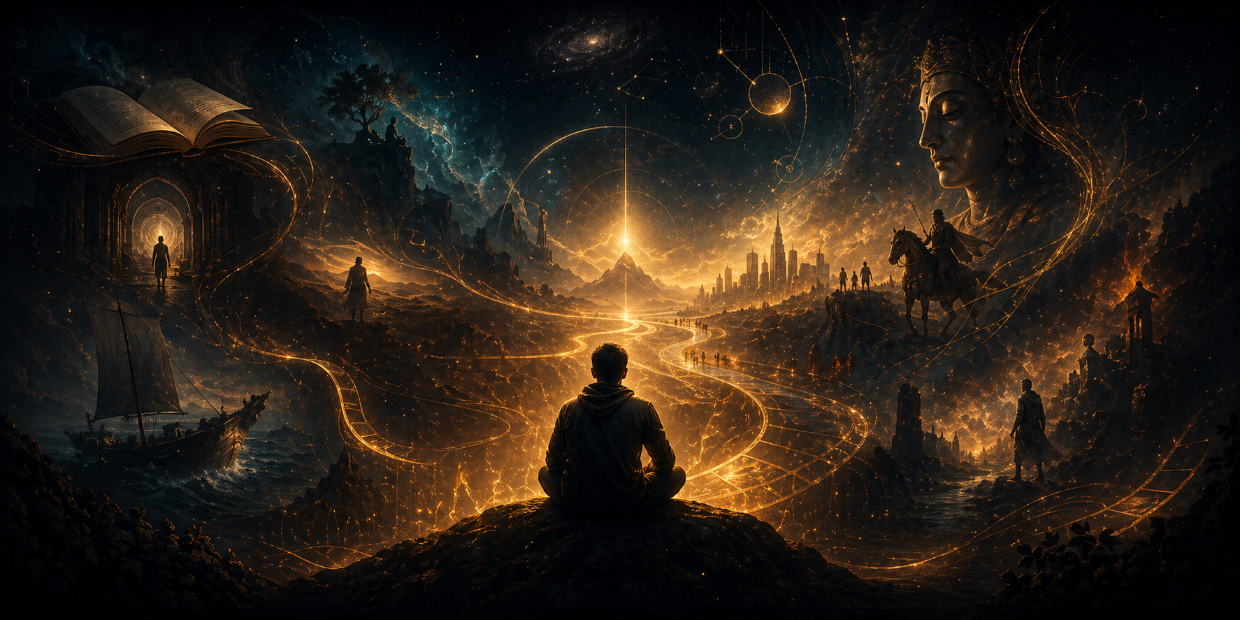 Premium KarmaBro storytelling artwork